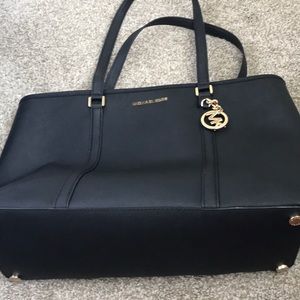Michael Koros black work bag